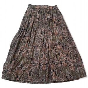 Vintage Giorgio Saint-Angelo Paisley Skirt – Size 6
